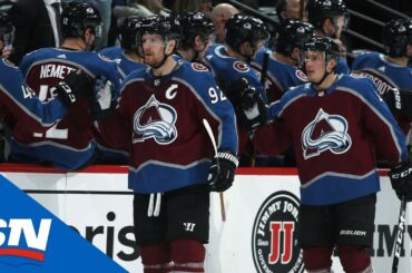 Colorado Avalanche Erupt To Score Six Goals Against Los Angeles Kings In Second Period