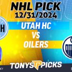 Utah Hockey Club vs Edmonton Oilers 12/31/24 NHL Pick Prediction