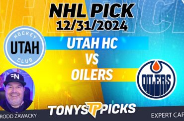 Utah Hockey Club vs Edmonton Oilers 12/31/24 NHL Pick Prediction