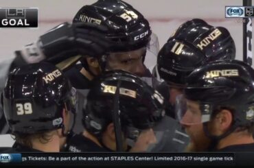 Dustin Brown Scores on Jonathan Bernier | Kings Lead Ducks 3-1