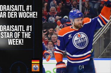 Draisaitl is the top NHL star of the week! 🇩🇪 Draisaitl ist der Top-NHL-Star der Woche!