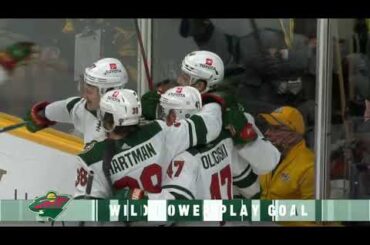 Kirill Kaprizov assists on Eriksson Ek's goal vs Predators (24 apr 2022)