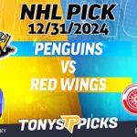 Pittsburgh Penguins vs Detroit Red Wings 12/31/24 NHL Pick Prediction