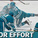 San Jose Sharks' Poor Effort Leads To Eighth Straight Loss
