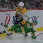 Difficult To Watch 🚫 Match Penalty 🚫 Zachary L'Heureux Slewfoot On Jared Spurgeon