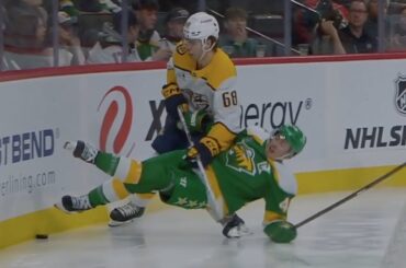 Difficult To Watch 🚫 Match Penalty 🚫 Zachary L'Heureux Slewfoot On Jared Spurgeon