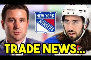 THIS IS A MAJOR NEW YORK RANGERS TRADE UPDATE...