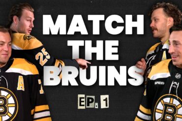 Bruins Compete In Ultimate Teammate Trivia Challenge | Match the Bruins Ep. 1
