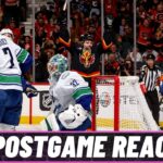 Canucks @ Flames Postgame Reaction | FN After Burner - Game 37