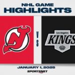 NHL Highlights | Kings vs. Devils - January 1, 2025
