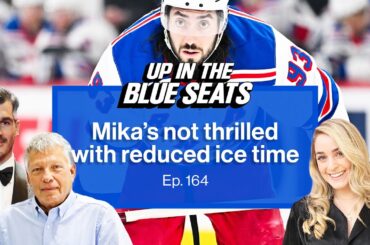 Mika Zibanejad is not thrilled as he sees his ice time decline - Ep. 164 | Up in the Blue Seats