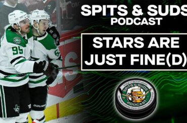 Stars Get Fined, Beat Blackhawks 5-1 | Spits & Suds