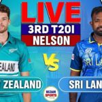 🔴Live: Sri Lanka vs New Zealand | 3rd T20I | Live Score & Commentary