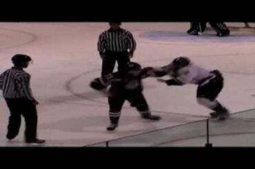 Hockey Fights - Dower vs Curtis Nov 19