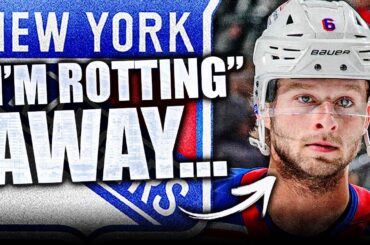 THIS TOP RANGERS PROSPECT SAYS HE'S ROTTING AWAY IN NEW YORK… IT'S LOOKING REALLY BAD FOR ZAC JONES