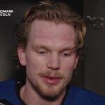 BOWEN BYRAM BACK IN COLORADO | MORNING SKATE INTERVIEW | Avalanche v Sabres | January 2, 2025