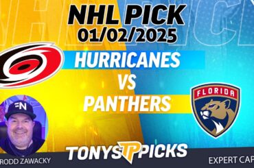 Carolina Hurricanes vs Florida Panthers 1/2/25 NHL Pick Prediction