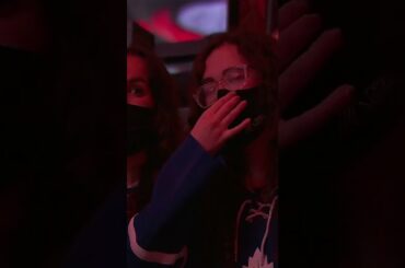 Justin Bieber in attendance at the Maple Leafs vs. Devils game 👀