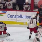 Brandon Dubinsky vs Radko Gudas December 22nd, 2018