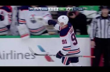 Drake Caggiula Goal vs DAL 11-18-17