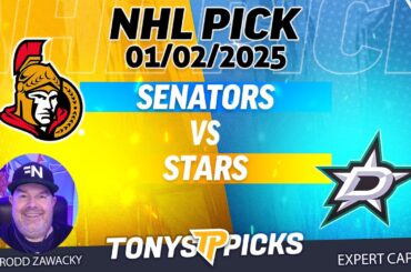 Ottawa Senators vs Dallas Stars 1/2/25 NHL Pick Prediction