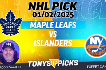 Toronto Maple Leafs vs New York Islanders 1/2/25 NHL Pick Prediction