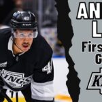 Andre Lee #47 (Los Angeles Kings) first NHL goal Jan 1, 2025