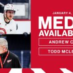Andrew Copp & Todd McLellan Morning Skate Media | Jan. 4, 2025