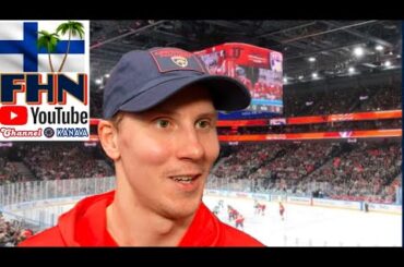Niko Mikkola: Florida Panthers Postgame Tampereella — Game 2 v Dallas Stars in Tampere, Finland