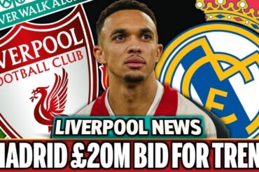 Real Madrid Prepared To Pay £20M For Trent Alexander-Arnold! | LFC Latest News