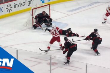 Andreas Athanasiou Puts Puck On Plate For Anthony Mantha With Sweet Saucer Pass
