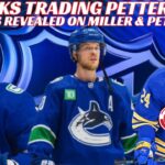 NHL Trade Rumours -Canucks Trading Pettersson? Details Revealed Miller - Petey Rift + Cozens to DRW?