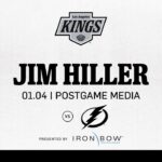 Head Coach Jim Hiller | 01.04 LA Kings beat the Tampa Bay Lightning
