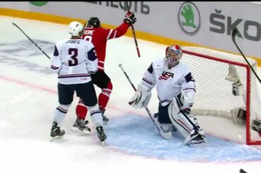 WJC -  Ryan Strome 2-0 goal. USA vs Canada. Dec 30th 2012