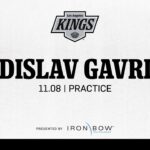 Defenseman Vladislav Gavrikov | 11.08 LA Kings Practice in El Segundo