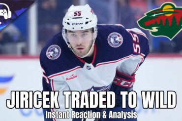 DAVID JIRICEK TRADED TO THE WILD | Instant Reaction & Analysis