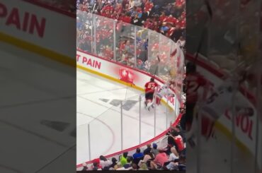 Big hit by Brandon Montour (Florida Panthers vs New York Rangers)