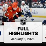 NHL Highlights | Lightning vs. Ducks - January 5, 2025