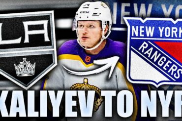 NEW YORK RANGERS CLAIM TOP GOALSCORING PROSPECT FROM THE LA KINGS: ARTHUR KALIYEV TO NYR