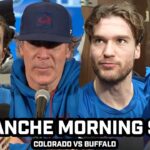 Jared Bednar & Avs Room on Nichushkin Injury, Landeskog Skating & More