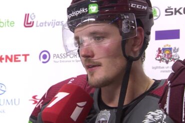 Intervija ar Rūdolfu Balceru pēc uzvaras pār Ungāriju (Pekinas OS kvalifikācijas turnīrs)