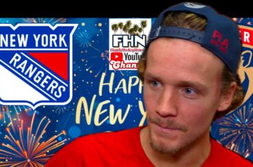 Jesper Boqvist Gets 2, Florida Panthers End 2024 by Beating New York Rangers