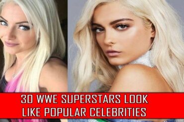 30 WWE SUPERSTARS LOOK LIKE POPULAR CELEBRITIES