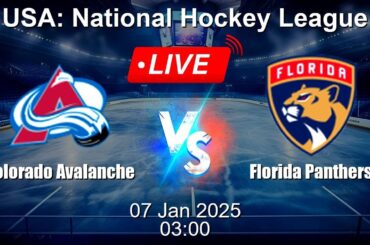 🔴 LIVE: Colorado Avalanche vs Florida Panthers - Live Ice Hockey Score