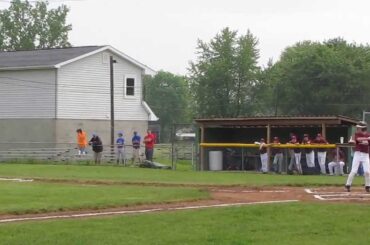 Caleb Jones' First Hit of the Year - Opening Day 14 Year Old Babe Ruth Season 5-19-2013