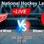 🔴 LIVE: Detroit Red Wings vs Ottawa Senators - Ice Hockey Live Score - USA National Hockey League