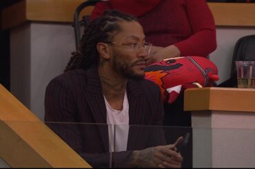 The Chicago Bulls show a tribute to Derrick Rose ❤️🌹