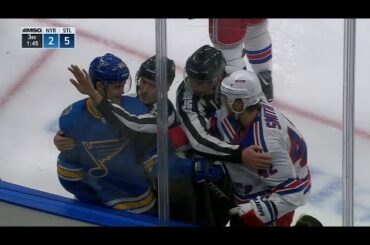 NHL Fight - NY Rangers @ Blues - 2020 01 11