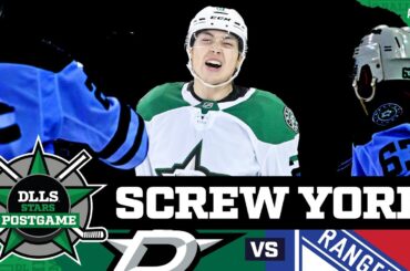 Dallas Stars defeat New York Rangers 5-4 in OT at MSG | STARS POSTGAME