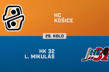 29. kolo: HC Košice – HK 32 Liptovský Mikuláš 5:3 (HIGHLIGHTY)